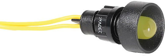 Led Indicator Lamp D=10mm Yellow 230v Ac Ls Led 10 Y 230ac