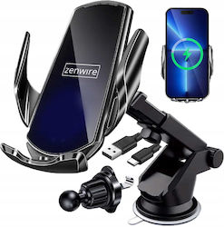 Zenwire Suport Pentru Telefon Mobil Cu Încărcare Wireless 15W Negru Zenwire Suport Pentru Telefon Mobil Cu Încărcare Wireless 15W Negru
