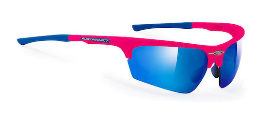 Rudy Project Cycling Glasses with Fuchsia Frame & Multicolour Lenses