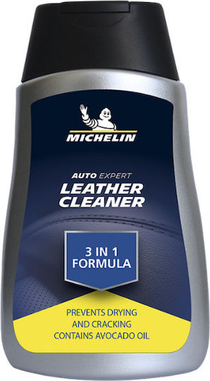 Michelin Ointment Cleaning and Polishing for Leather Car Parts 250ml