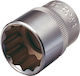 Ks Tools Căpăcel cu Patrat de Prindere 1/2" Diametru 26mm 1buc