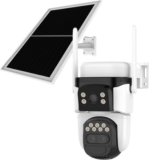 Vstarcam BG621TR IP Triple Κάμερα Παρακολούθησης 4G Full HD+ 3MP Αδιάβροχη Μπαταρίας με Αμφίδρομη Επικοινωνία και Φακό 4mm