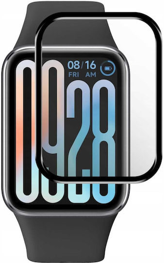 Hybrid Glass Xiaomi Smart Band 9 Pro Spacecase Smartwatch Hybrid Anti-Scratch Screen Protector Black 5905719117252