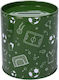 Oem Sparbüchse Football Grüne 9x10cm