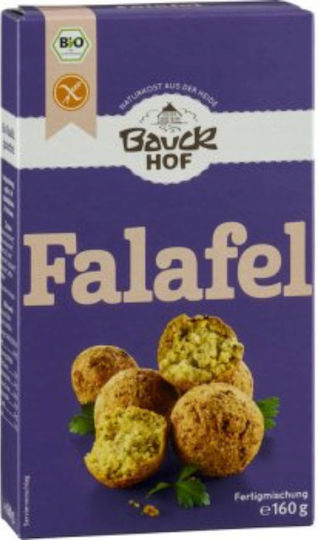 Bauck Βιολογικό Vegan Έτοιμο Μείγμα Φαλάφελ Χωρίς Γλουτένη 160g 17821