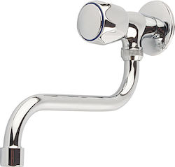Duro Küchenarmatur Wand Silber Duro Küchenarmatur Wand Silber