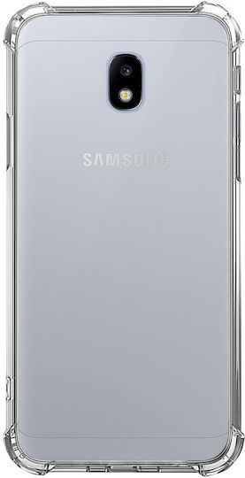 Husă Antișoc Samsung J7 2017 J730 Culoare Full Face Transparent Silicon Anti-cadere Colțuri Plastic Back Ishield Clar