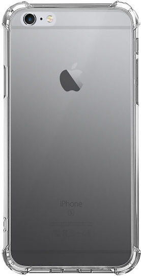 iPhone 6s Stoßfeste Handyhülle Transparente Silikon Anti-Sturz-Ecken Kunststoff Rückseite Ishield Klar