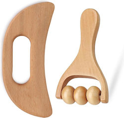 Holz Massagewerkzeuge Gua Sha & Roller Gesicht & Körper Holz Massage Set