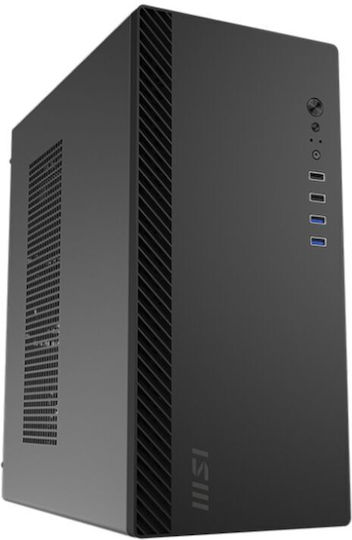 MSI PRO SHIELD M100P Midi Tower Κουτί Υπολογιστή Μαύρο