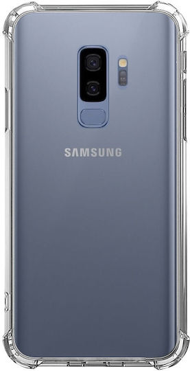 Husă Ishield Samsung Galaxy S9 Plus Protecție Șocantă Ultra Clară Margini din Silicon Acrilic Dur Back Anti-șoc Colțuri Transparent