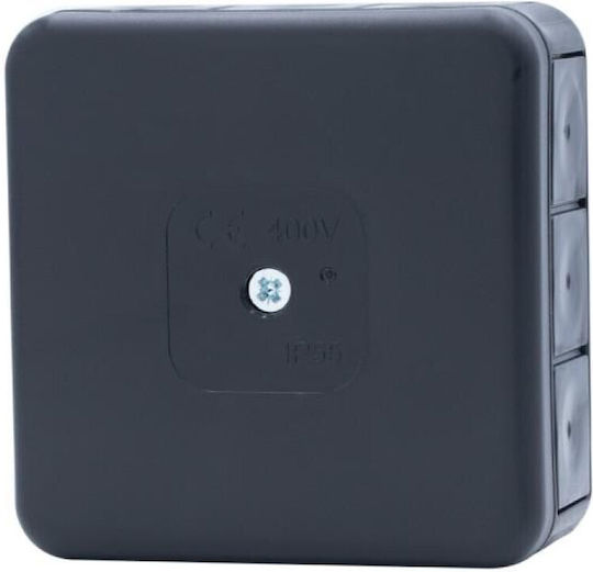 Onnline Elektrisches Gehäuse für Außenmontage IP55 in Schwarz Farbe