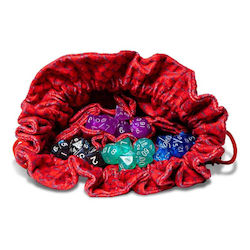 Dragon Storm Würfelbeutel mit Fächern Rote Drachenschuppen Dragon Storm Würfelbeutel mit Fächern Rote Drachenschuppen
