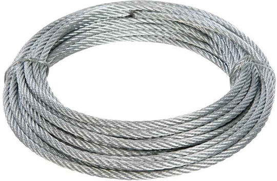 Galvanized Wire Rope 5mm Strands 6x12 1 Meter