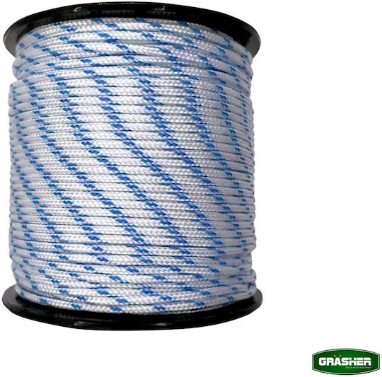 Grasher Σχοινί Ελαστικό Πολυεστερικό 8mm Ρολό 100m 104010