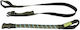 Rokstraps 025 Σετ Ελαστικοι Ρυθμιζομενοι Ιμαντες 45-150cm X 25mm Black