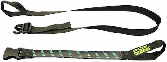 Rokstraps 025 Σετ Ελαστικοι Ρυθμιζομενοι Ιμαντες 45-150cm X 25mm Black