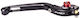 Puig Motorcycle Brake Lever Adjustable Black 110NR