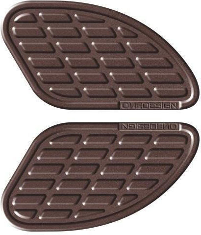 Universal Soft Adhesive Tank Protection Left+Right Brown Bumps 15p Print