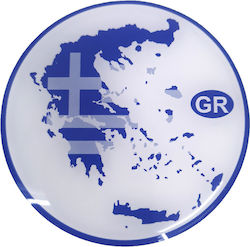 Griechenland Karte Dekorative Aufkleber