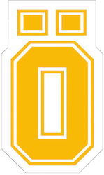 Öhlins Sticker 'ö' Yellow Large 43mm X 80mm Öhlins Sticker 'ö' Yellow Large 43mm X 80mm