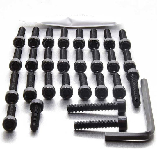 Κιτ Βιδες Αλλεν Aluminium Engine Kit Nc700 Eho111bk Black Pro Bolt