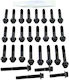 Hexagon Bolts Kit Aluminium Engine Kit Nc700 Race Spec Eho111hxrbke Black Pro Bolt