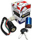 Central Switch + Locking Handlebar Set Honda Glx-50 90 4k Wstd W-standard