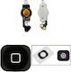 Καλωδιοταινία Home Button Flex Iphone 5 Black