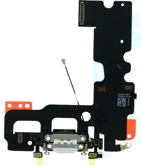 Υποδοχή Φόρτισης Charging Port Flex Cable Iphone 7 White