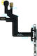 Καλωδιοταινία Ενεργοποίησης Power Button Flex Cable Metal Bracket Iphone 6s Plus