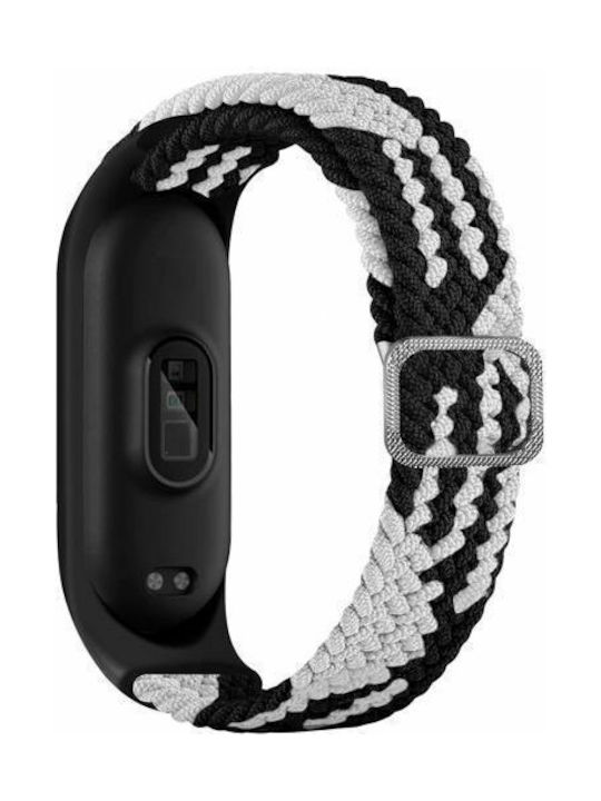 Curea Tesatura Alb (Mi Smart Band 5/Mi Smart Band 6Huawei Band 4)