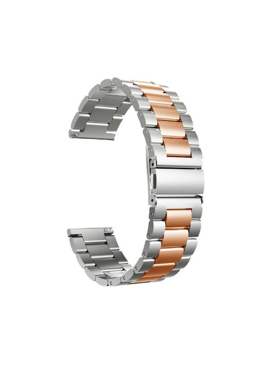 Strap Stainless Steel Silver (Huawei GT 3 42mm, Huawei GT 2 42mm)