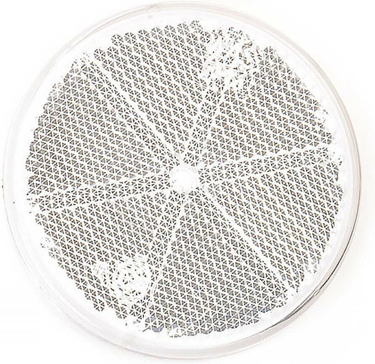 Round Reflector Was White Sticker 61 Mm 1 Pc