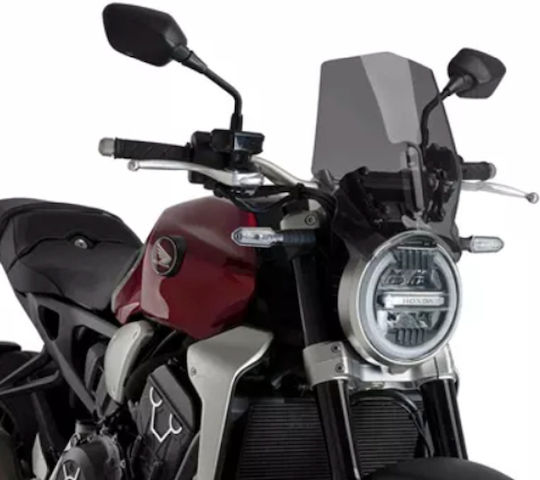 Honda Motorcycle Windshield & Windscreen Tinted Visor for Honda CB1000R TZ-2785-SMK