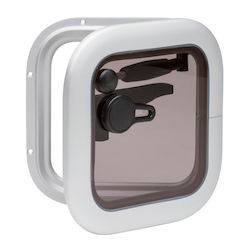 Can SB Square Boat Deck Door L421xW421mm White