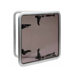 Can SB Square Boat Deck Porthole White