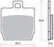 Rear Pads Aerox 50 97-11 Fa268 Suprema