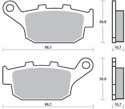 Τακακια Οπισθια Xlv 600 650 700 Transalp Xrv 650/750 Africa Nx 650 Cb 400sf Fa140 Suprema Τακακια Οπισθια Xlv 600 650 700 Transalp Xrv 650/750 Africa Nx 650 Cb 400sf Fa140 Suprema