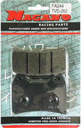 Brake Pads 262tvd Fa244 Yamaha Xt660 Nagano Taiwan Brake Pads 262tvd Fa244 Yamaha Xt660 Nagano Taiwan