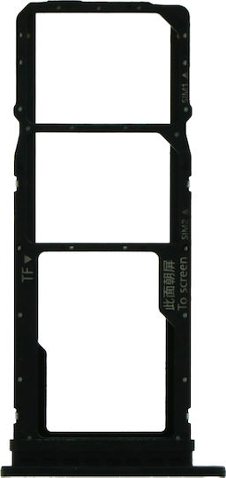 Подложка За SIM Карта Sim Card Tray Huawei P40 Lite E Dual Card Version Черна