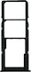 Υποδοχή Κάρτας Sim Sim Card Tray Samsung Galaxy A51 Dual Card Version Black