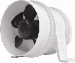 Attwood Electric Boat Ventilator with 24V Voltage White