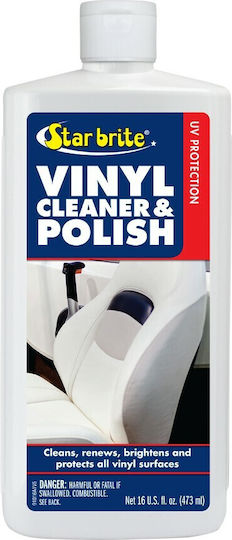 Star Brite Vinyl Cleaner & Polish Συμπυκνωμένο Καθαριστικό Γυαλιστικό Υφάσματος Βινυλίου 500ml