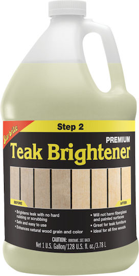 Star Brite Premium Καθαριστικό Teak Βήμα 2 3.7lt