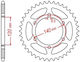 SFR Hinteres Ritzel