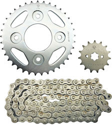 JT Sprockets Σετ Γρανάζια Αλυσίδα 428hdr για Sym VF 125
