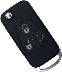 Klappbar mit 3 Tasten Typ für Mercedes Benz Klappbar mit 3 Tasten Typ für Mercedes Benz