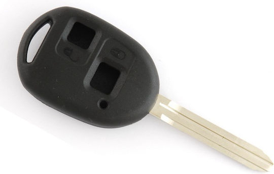 Car Key Shell with Blade without Buttons Reinforced Blade Toy43 for Toyota