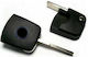 Car Key Shell with Blade without Buttons for Audi / Seat / Skoda / VW